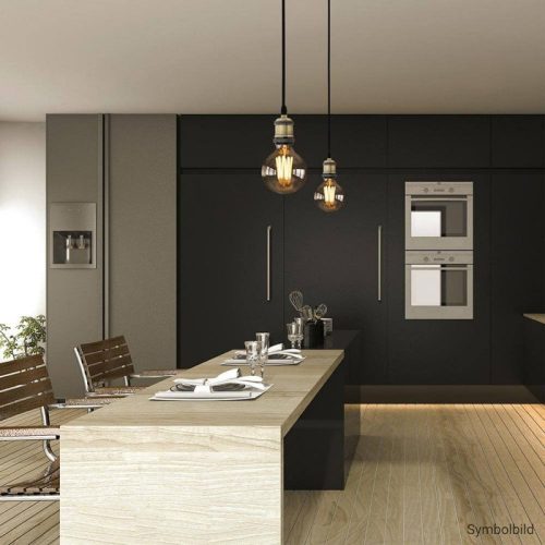 Vintage függőlámpa E27 Bronz 1,1 méter