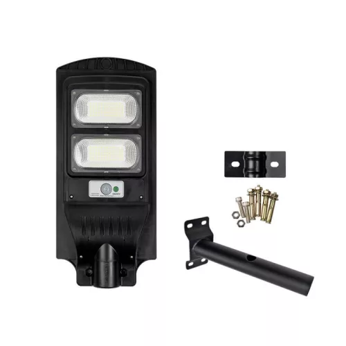 Napelemes LED Utcai Lámpa 10W 1200lm IP65 6000K - Optonica