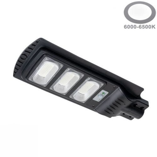 Napelemes LED Utcai Lámpa 15W 1800lm IP65 6000K - Optonica