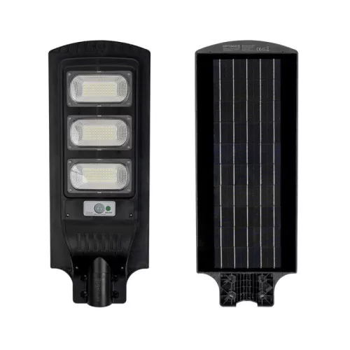 Napelemes LED Utcai Lámpa 15W 1800lm IP65 6000K - Optonica