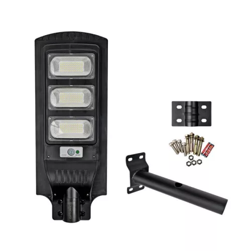 Napelemes LED Utcai Lámpa 15W 1800lm IP65 6000K - Optonica