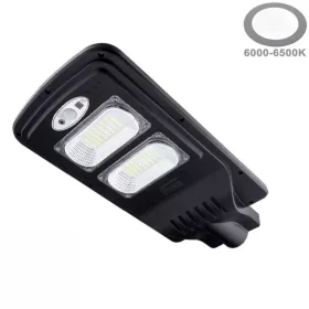   Napelemes LED Utcai Lámpa Távirányítóval 8W 890lm 6000K Hideg Fehér – Optonica