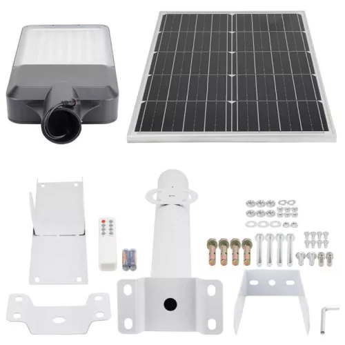 Napelemes utcai lámpa 40W 5200lm 6000K IP66