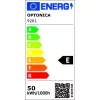 Optonica szürke 50W LED utcai lámpa állítható dőlésszöggel és NEMA szenzor foglalattal
