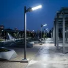Optonica szürke 200W LED utcai lámpa állítható dőlésszöggel és NEMA szenzor foglalattal