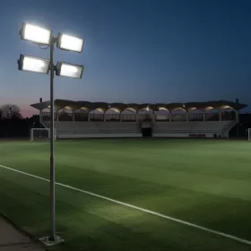 240W nagyteljesítményű ipari kültéri LED reflektor hideg fehér fénnyel