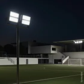 480W nagyteljesítményű ipari kültéri LED reflektor hideg fehér fénnyel