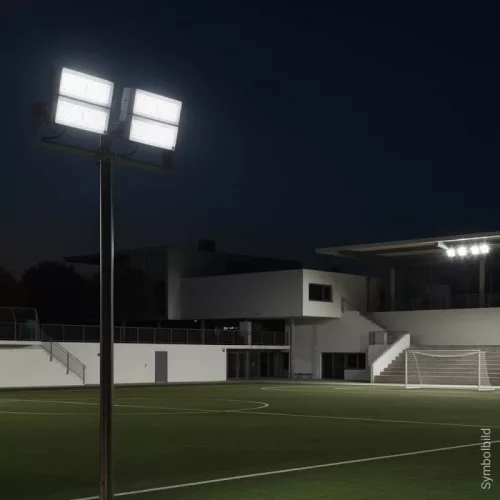 480W nagyteljesítményű ipari kültéri LED reflektor hideg fehér fénnyel
