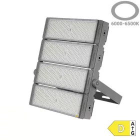 480W nagyteljesítményű ipari kültéri LED reflektor, Stadionlámpa, hideg fehér fénnyel