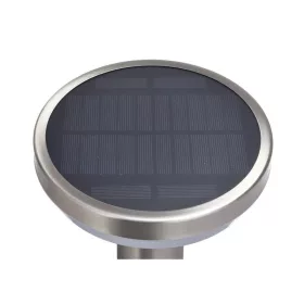   Leszúrható napelemes kerti lámpa PIR szenzor 2W INOX alumínium
