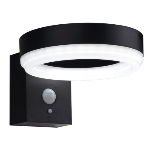 Optonica LED napelemes fali lámpa PIR szenzorral 6W IP44