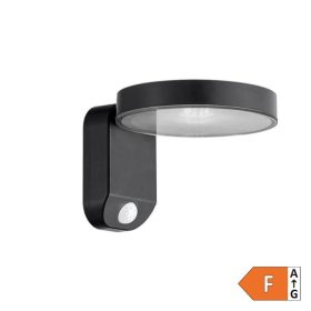   Optonica napelemes fali lámpa kör alakú, PIR szenzorral, 9W IP44