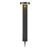 Napelemes leszúrható kerti lámpa PIR szenzor kör alakú 60cm