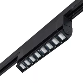   Lineáris sínes LED reflektor 20W 1600lm 30° 4000K 2-LINES fekete