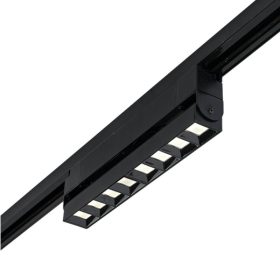   Lineáris sínes LED reflektor 20W 1600lm 30° 4000K 2-LINES fekete