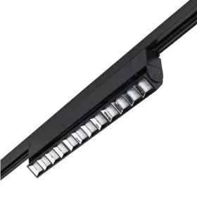   Lineáris sínes LED reflektor 30W 2400lm 30° 4000K 2-LINES fekete