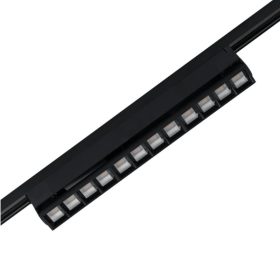   Lineáris sínes LED reflektor 30W 2400lm 30° 4000K 2-LINES fekete