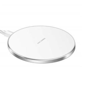 Vezeték Nélküli Gyorstöltő Pad (Qi) Fehér 5V 2A/9V 2A