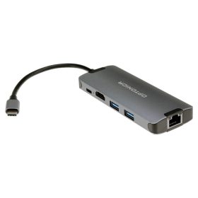   5az1-ben USB-C Hub és Dokkoló – 4K HDMI, 2xUSB 3.0, LAN, PD Töltés