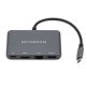 4az1-ben USB-C Hub és Dokkoló – 4K HDMI, USB 3.0, LAN, PD Töltés