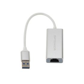   Gigabit LAN Adapter (USB-A-ról RJ45-re) – Stabil, Vezetékes Internet Laptopokhoz 1000 MBit/s