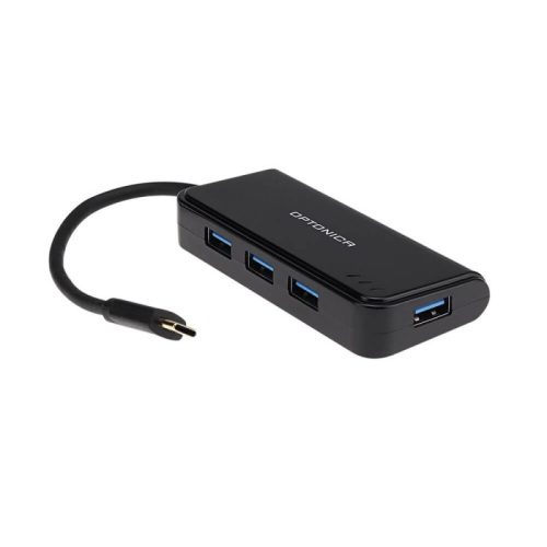 4 Portos USB-A 3.0 C-Hub – Csatlakozó Bővítő Laptopokhoz és PC-hez