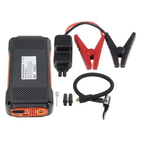 4 az 1-ben multifunkciós autós vészindító bikázó és digitális kerékfújó kompresszor 10000mAh