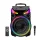 Party Bluetooth hangfal és karaoke 2x20W 61cm