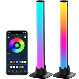   Asztali gamer lámpa RGB zenevezérlővel és futófénnyel 2db/csomag