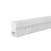 Avide 1200mm T5 LED bútorvilágító lámpa a tartozék hálózati kábellel és dugvillával, meleg fehér színhőmérsékletben.