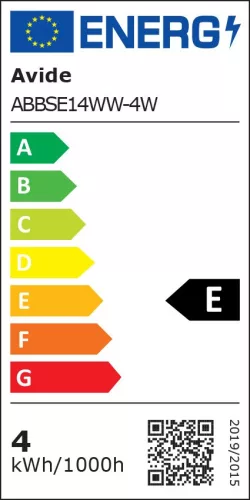 LED Bright Stick Izzó 4W E14 meleg fehér T37