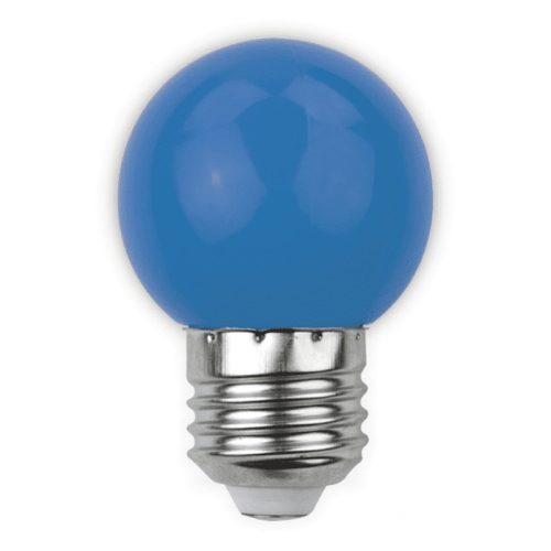 Kék Dekor LED Izzó G45/E27, 1W – Parti és Hangulatfény