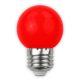 Piros Dekor LED Izzó G45/E27, 1W – Parti és Hangulatfény