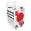 Piros Dekor LED Izzó G45/E27, 1W – Parti és Hangulatfény