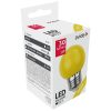 Sárga Dekor LED Izzó G45/E27, 1W – Parti és Hangulatfény