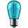 Kék FILAMENT Dekor LED Izzó A60/E27, 1W – Vintage Hangulatfény