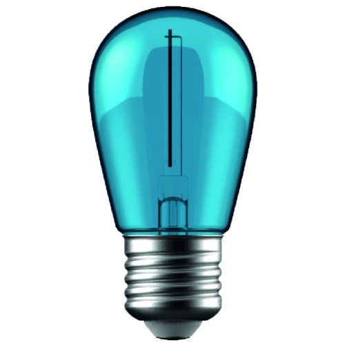 Kék FILAMENT Dekor LED Izzó A60/E27, 1W – Vintage Hangulatfény