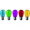 5 darabos színes, vintage stílusú filament LED izzó szett
