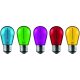 5 darabos színes, vintage stílusú filament LED izzó szett