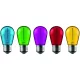 5 darabos színes, vintage stílusú filament LED izzó szett