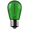 Zöld színű, vintage stílusú E27 filament LED izzó