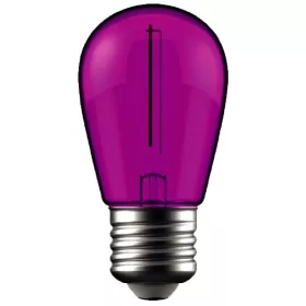 Lila színű, vintage stílusú E27 filament LED izzó