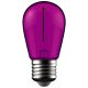 Lila színű, vintage stílusú E27 filament LED izzó