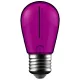 Lila színű, vintage stílusú E27 filament LED izzó