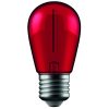 Piros FILAMENT Dekor LED Izzó A60/E27, 1W – Vintage Hangulatfény