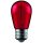 Piros FILAMENT Dekor LED Izzó A60/E27, 1W – Vintage Hangulatfény