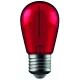 Piros FILAMENT Dekor LED Izzó A60/E27, 1W – Vintage Hangulatfény