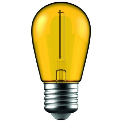 Sárga FILAMENT Dekor LED Izzó A60/E27, 1W – Vintage Hangulatfény