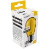 Sárga FILAMENT Dekor LED Izzó A60/E27, 1W – Vintage Hangulatfény