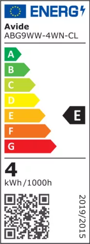 G9 COB LED izzó 4W 400lm meleg fehér
